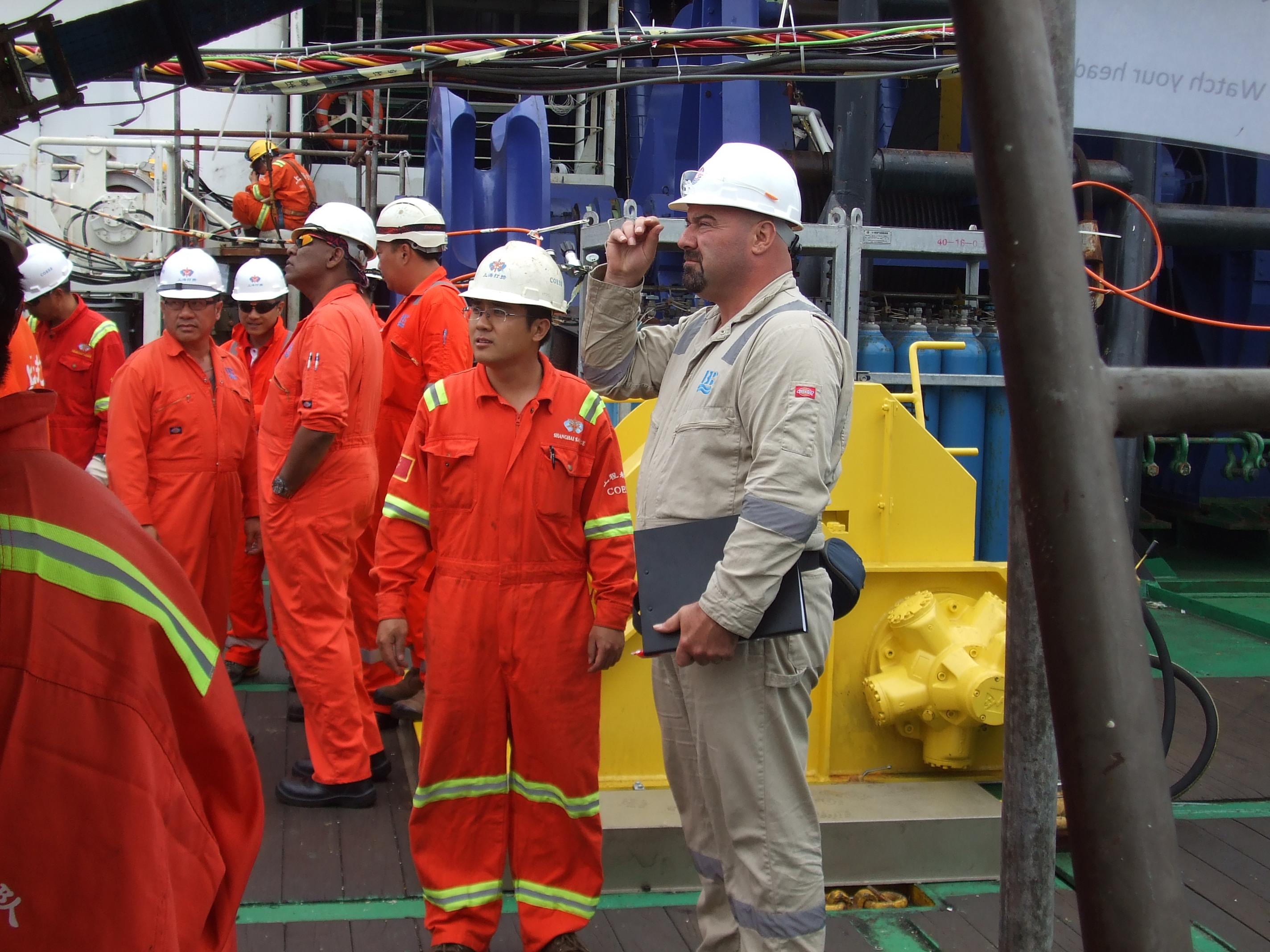 Challenges that Diving and ROV Client Representatives faced during operations
